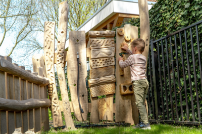 Robinia voelwand voor openbaar gebruik 300cm