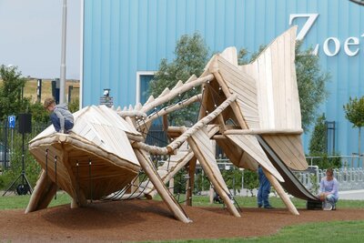 Robinia De Steur voor openbaar gebruik 1200cm x 400cm