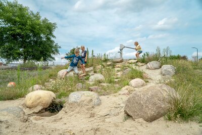 Robinia Waterspeelplaats voor openbaar gebruik 1080cm x 290cm