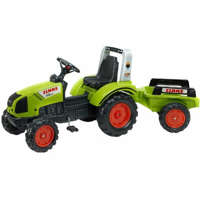 Falk Traptractor Claas Arion 430  Met Aanhanger