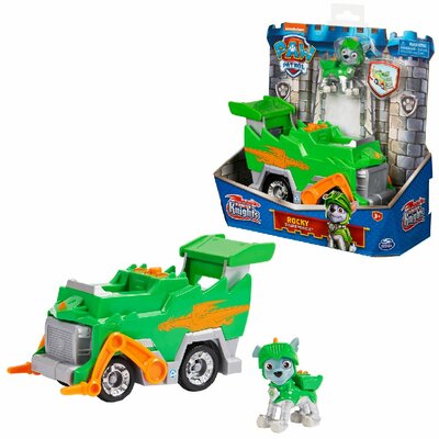 Paw Patrol Rescue Knights Deluxe Vehicle Rocky