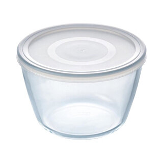 Pyrex Cook & Freeze Schaal Rond 1,6L 16 cm Met Vershouddeksel