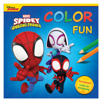 Marvel Spidey And His Amazing Friends Color Fun Kleurboek