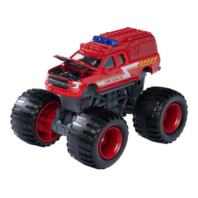 Majorette Monster Rockerz Monster Truck - Brandweer