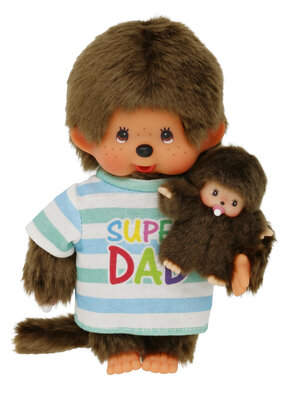 Monchhichi Jongen Super Dad (20cm)