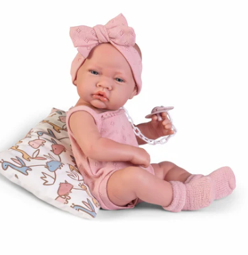 Pop Antonio Juan met roze pyjama 42cm