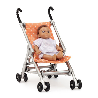 Lundby Poppenhuis Set - Buggy Met Baby