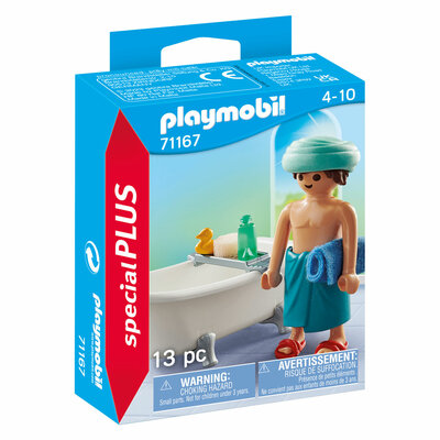 Playmobil Specials Man in Badkuip - 71167