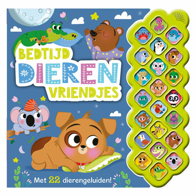 Geluidenboek Bedtijd Dierenvriendje