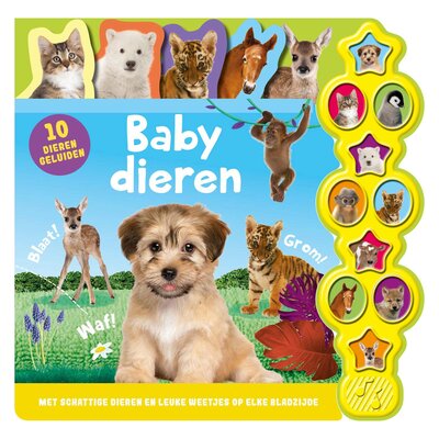 Geluidenboek Babydieren