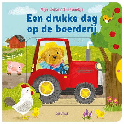 Mijn leuke schuifboekje - Een drukke dag op de boerderij