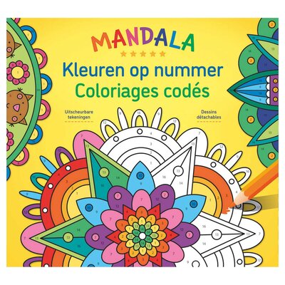 Mandala Kleuren op Nummer