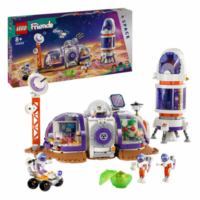 LEGO Friends 42605 Ruimtebasis op Mars en Raket