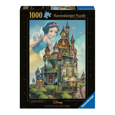 Legpuzzel Disney Castles Snow White, 1000st.