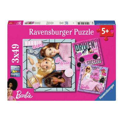 Legpuzzel Barbie Inspire The World, 3x49st.