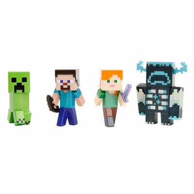 Jada Metalfigs Die-Cast Minecraft Figuren Wave 9, 4st.