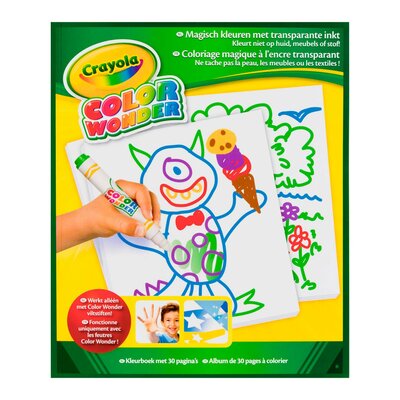 Crayola Color Wonder - Tekenblok, 30 pagina's