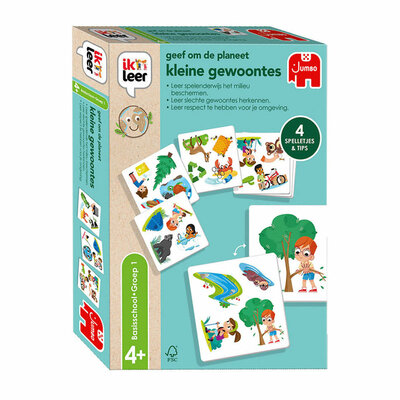 Jumbo Ik Leer - Geef Om De Planeet Kleine Gewoontes Educatief Spel