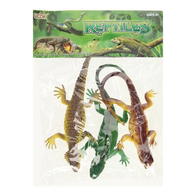 Reptielen Speelset, 3dlg.