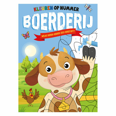 Boerderij - Kleuren op Nummer