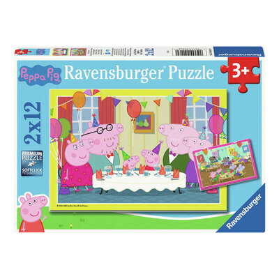 Legpuzzel Peppa Pig, 2x12 st.