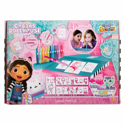 Gabby's Poppenhuis Blaaspennen Set Deluxe