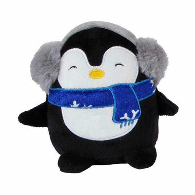 Take Me Home Pluchen Winterknuffel - Pinguin, 12cm