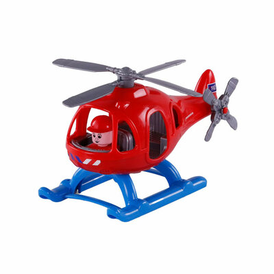 Cavallino Brandweerhelikopter met Speelfiguur, 29,5cm