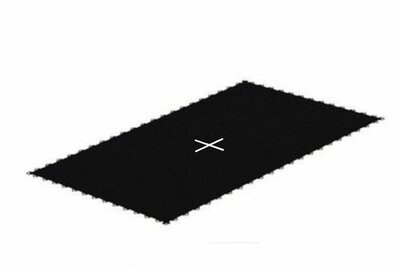 Springmat AkroVentSport AKROBAT PRIMUS FLAT 430x305cm 104 veren 21,5cm  Grijs