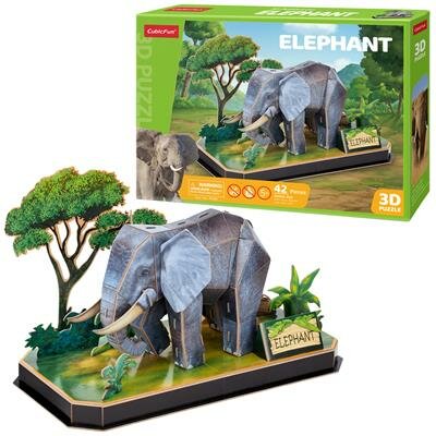 Cubic Fun 3d Puzzel Olifant