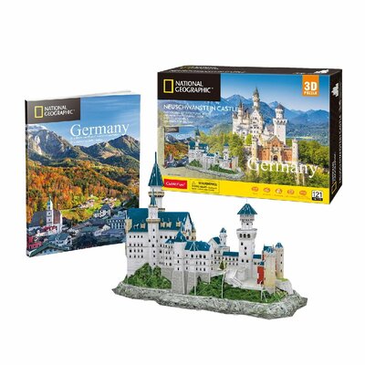 Cubic Fun 3d Puzzel NG Neuschwanstein Castle