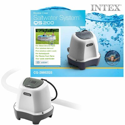 Intex Krystal Zoutwater systeem 12 Volt QS200