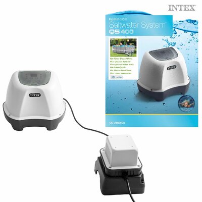 Intex Krystal Zoutwater systeem 12 Volt QS400