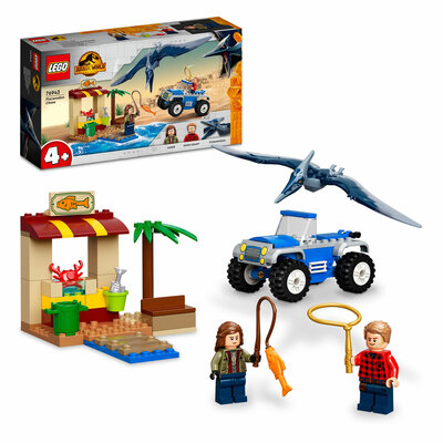 LEGO Jurassic 76943 Achtervolging van Pteranodon