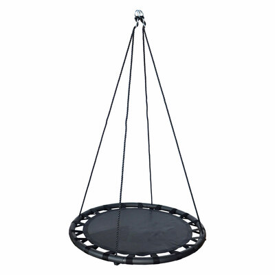 Outdoor Play Schommel Mat Zwart, 100cm