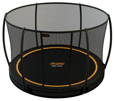 Avyna Trampoline InGround Ø245 met veiligheidsnet | Zwart