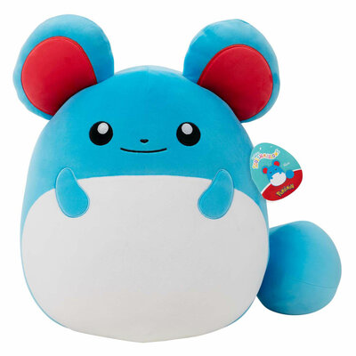 Squishmallows Pokemon Knuffel Pluche - Marill, 35cm