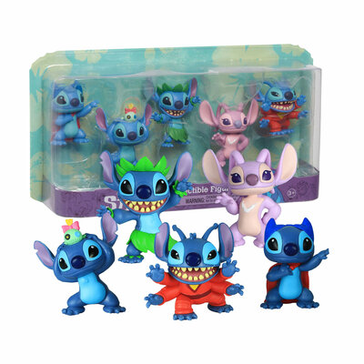 Disney Stitch - Set van 5 Speelfiguren