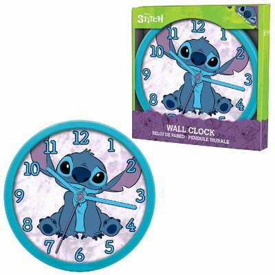 Disney Stitch Wandklok 25cm