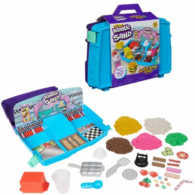 Kinetic Sand Snackbar Folding Sand Box