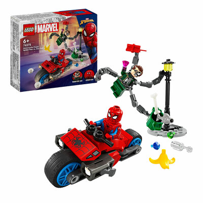 LEGO Super Heroes 76275 Motorachtervolging: Spider-Man vs. Doc Ock