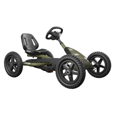 Skelter buddy Berg Jeep® Junior Pedal Go-kart groen