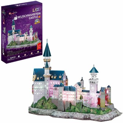 3d Puzzel Neuschwanstein Castle LED