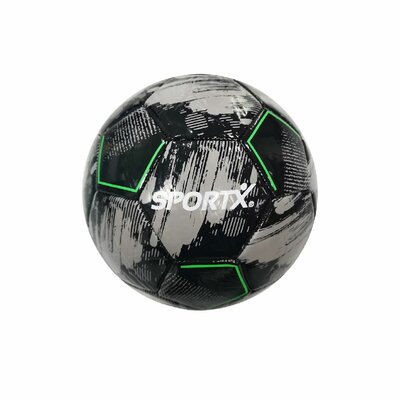 Voetbal Sportx Mini Bal Grey-Black 160- 180